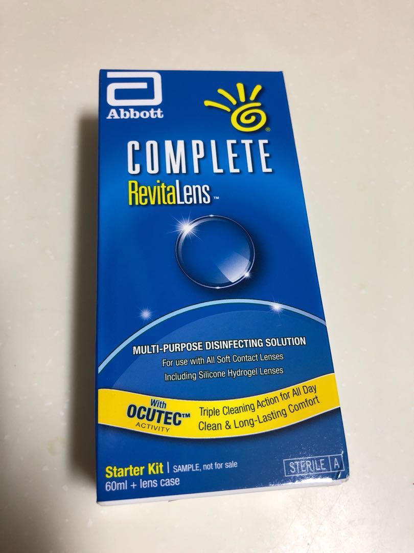 SALE!! BN sealed Abbot Complete Revital lens starter kit / multi