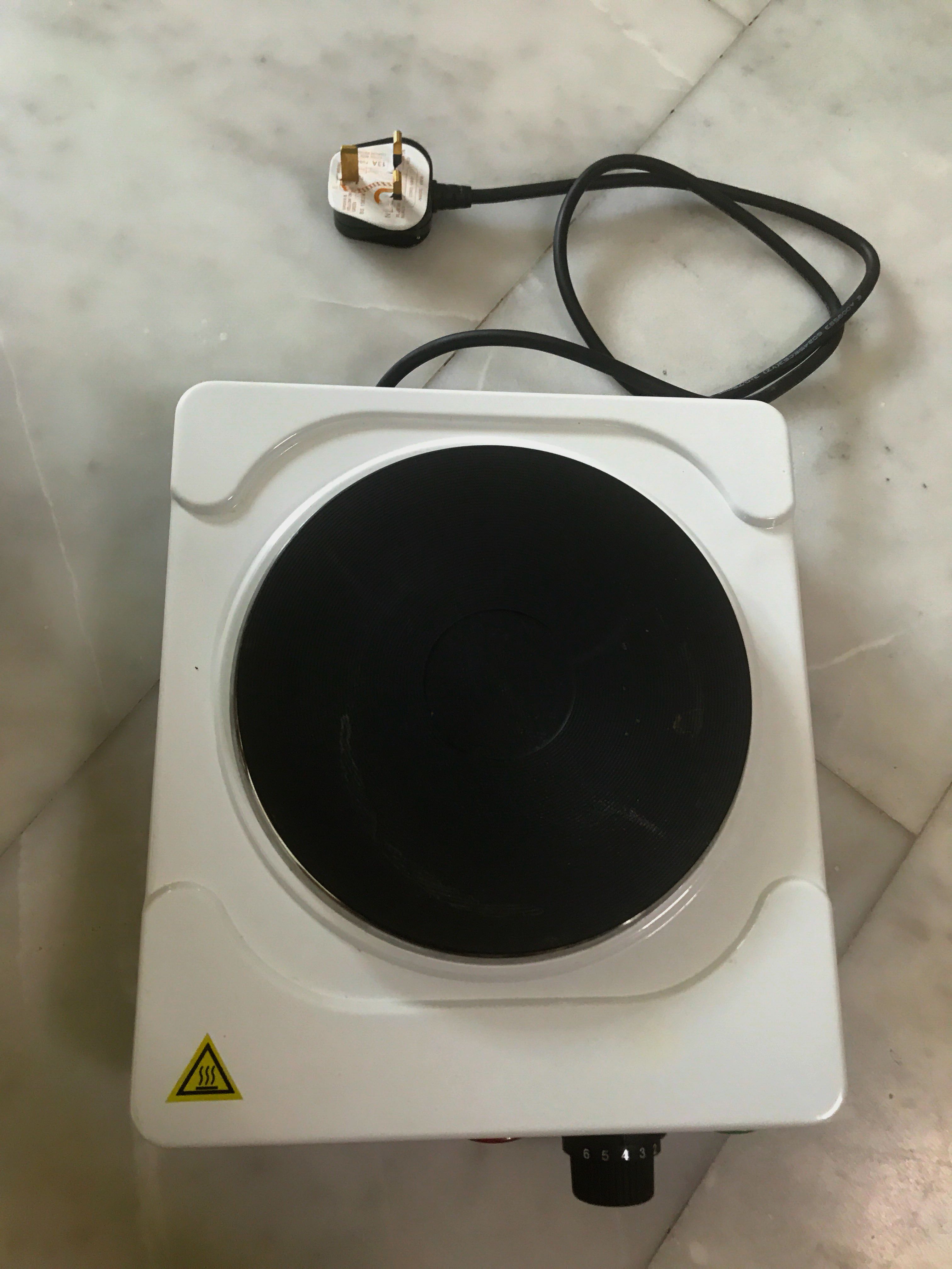 Single burner electric Hot Plate, TV & Home Appliances, Kitchen