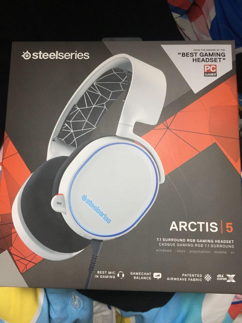 Steelseries arctic 5, 音響器材, 頭戴式/罩耳式耳機 - Carousell