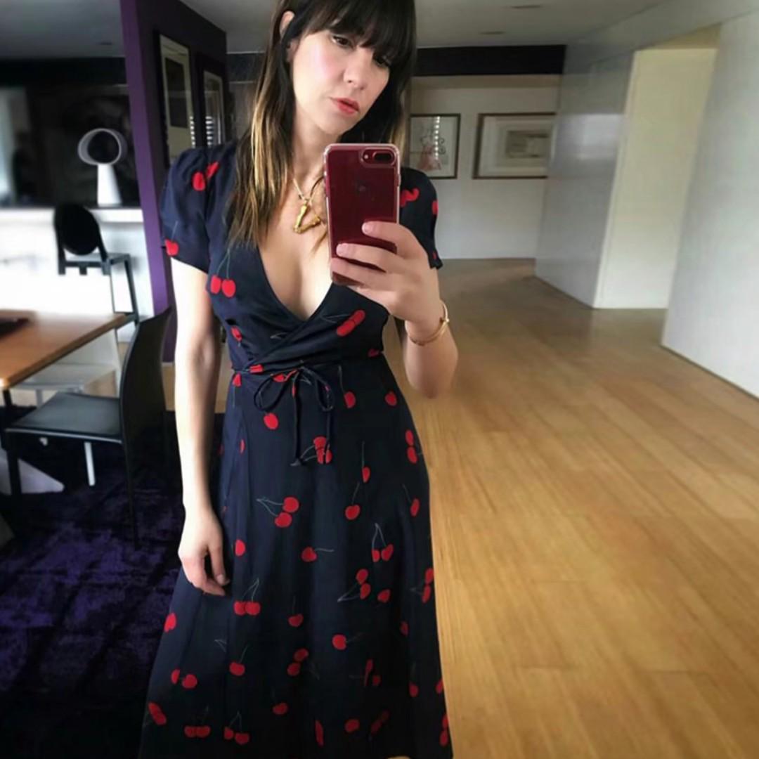Realisation cherry new arrivals dress
