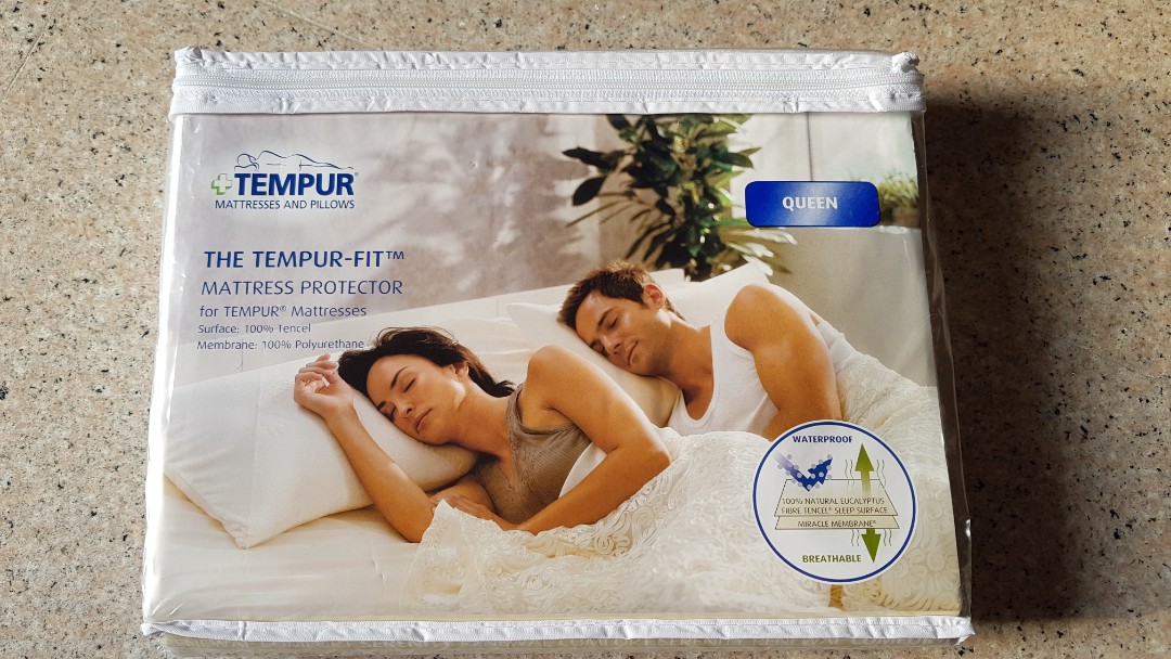 Tempur Waterproof Mattress Protector Queen size, Everything Else on