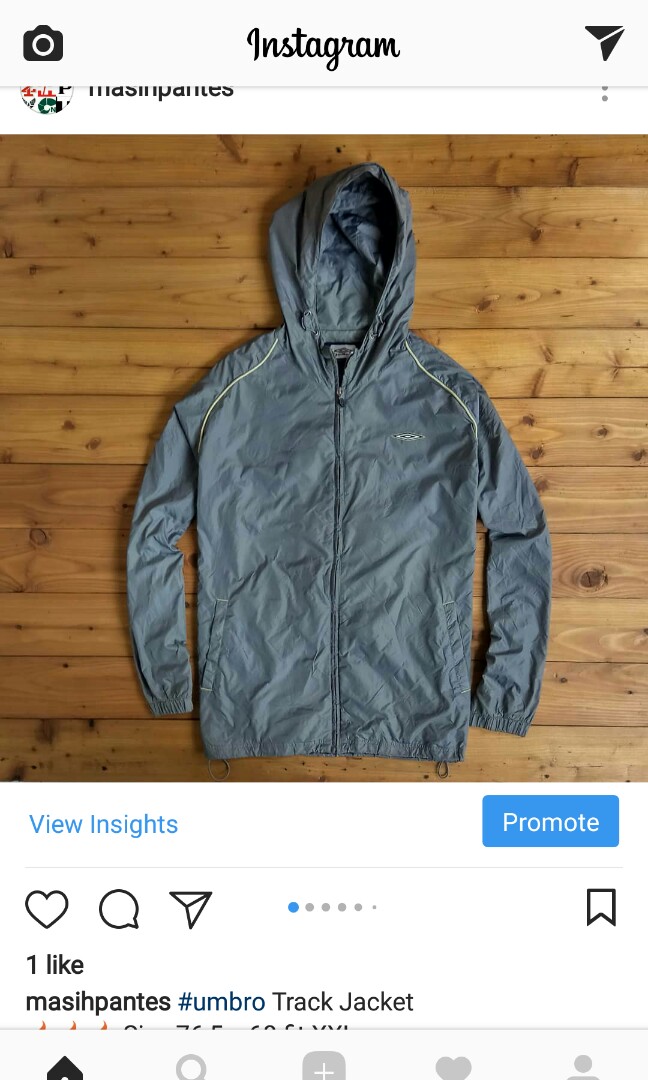 umbro waterproof jacket