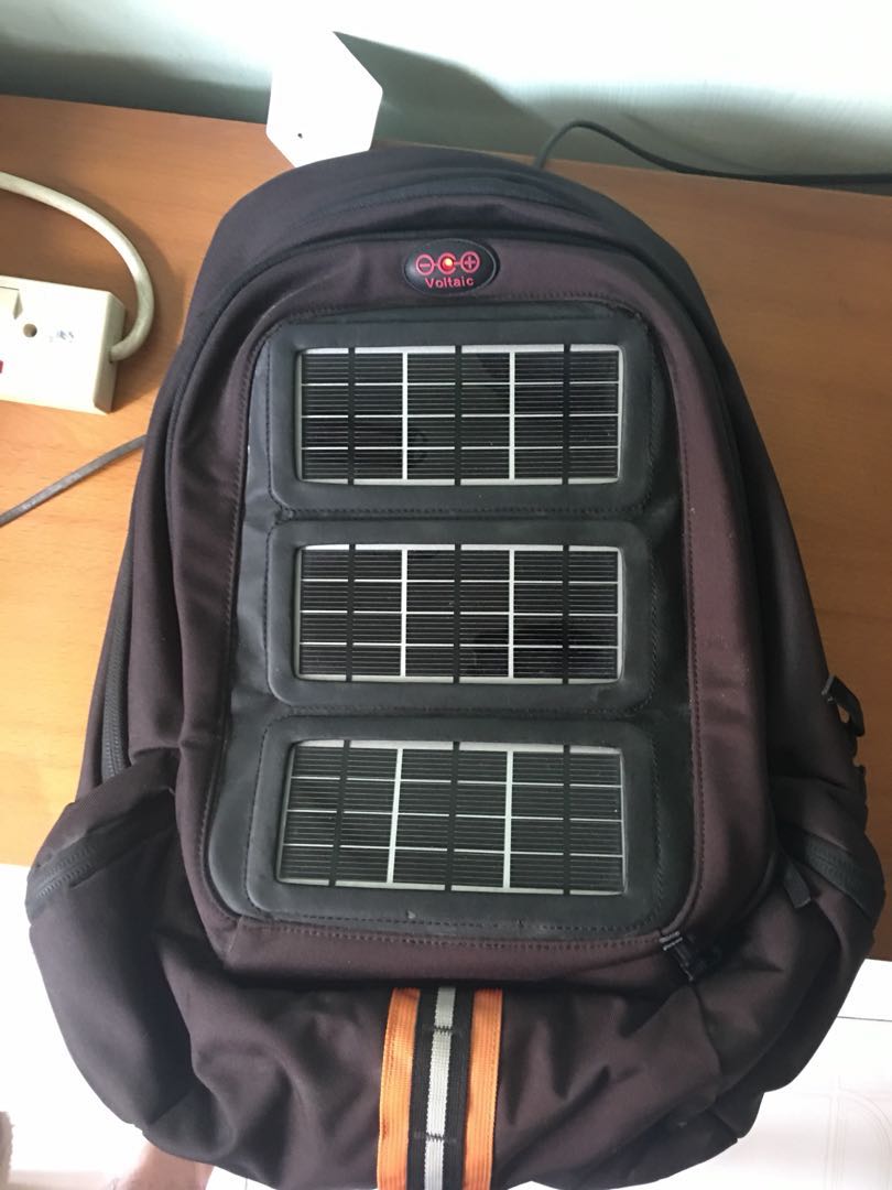 Voltaic Solar Powered Bag, Men's Fashion, Bags, Backpacks on Carousell