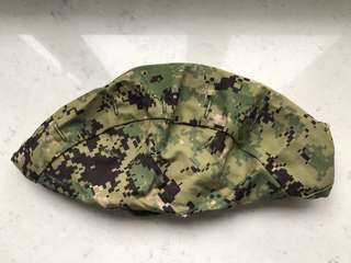 全新公發 美國海軍 AOR2 NWU III L/XL 頭盔罩64193539387137110