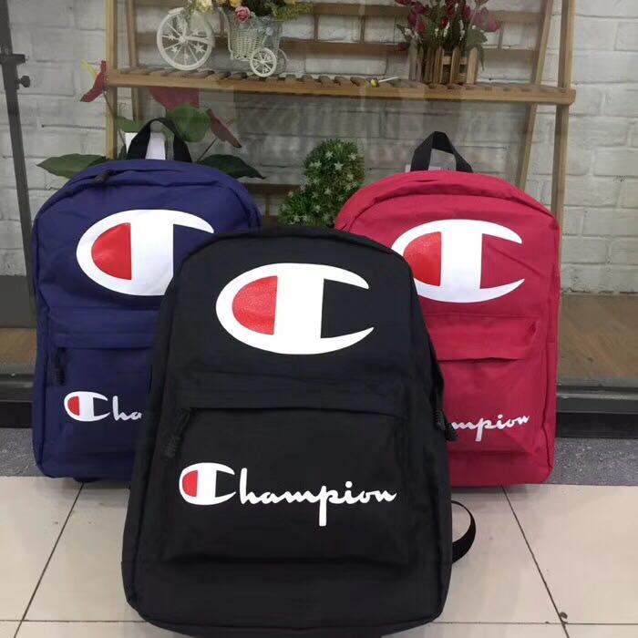 champion big logo backpack