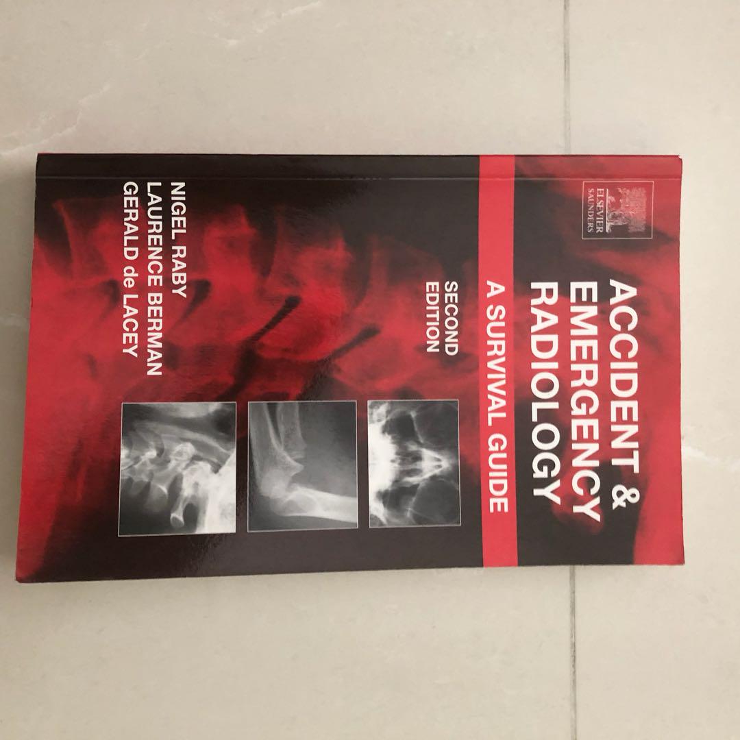 Accident Emergency Radiology A Survival Guide Nigel Raby Books Stationery Textbooks Professional Studies On Carousell