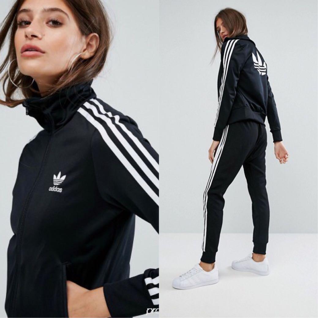 navy adidas originals three stripe track jacket