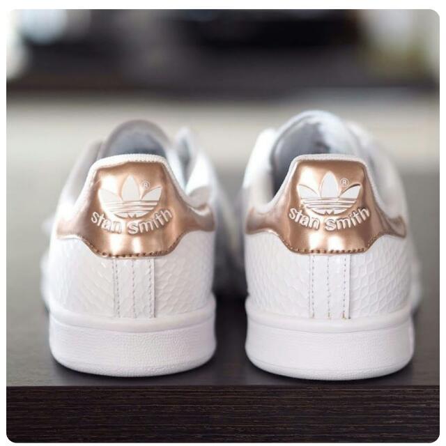 stan smith shoes rose gold