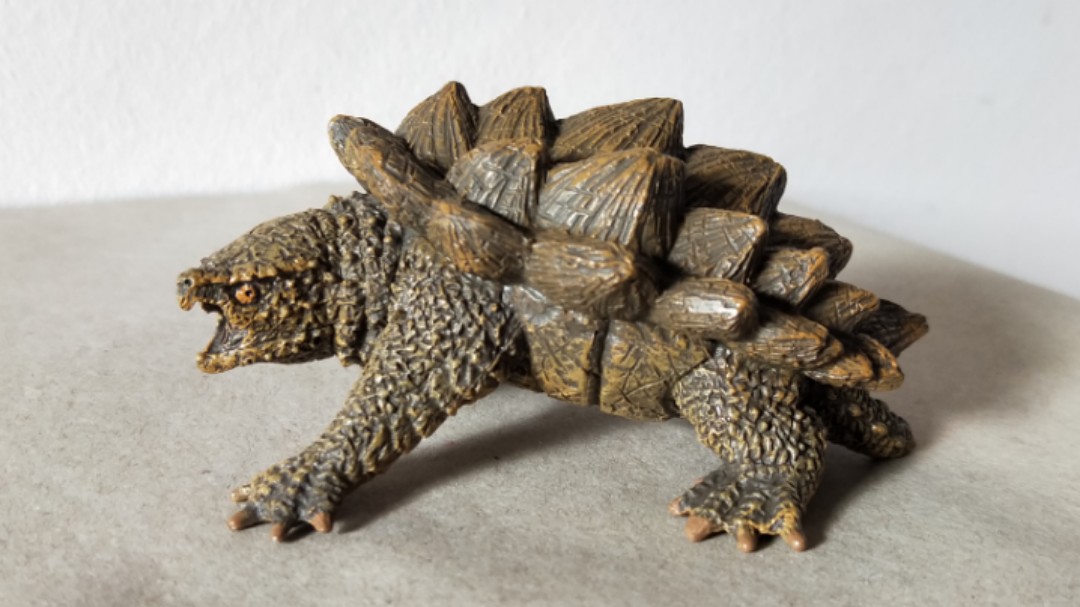 Alligator snapping turtle figurine for sale, Hobbies & Toys, Toys