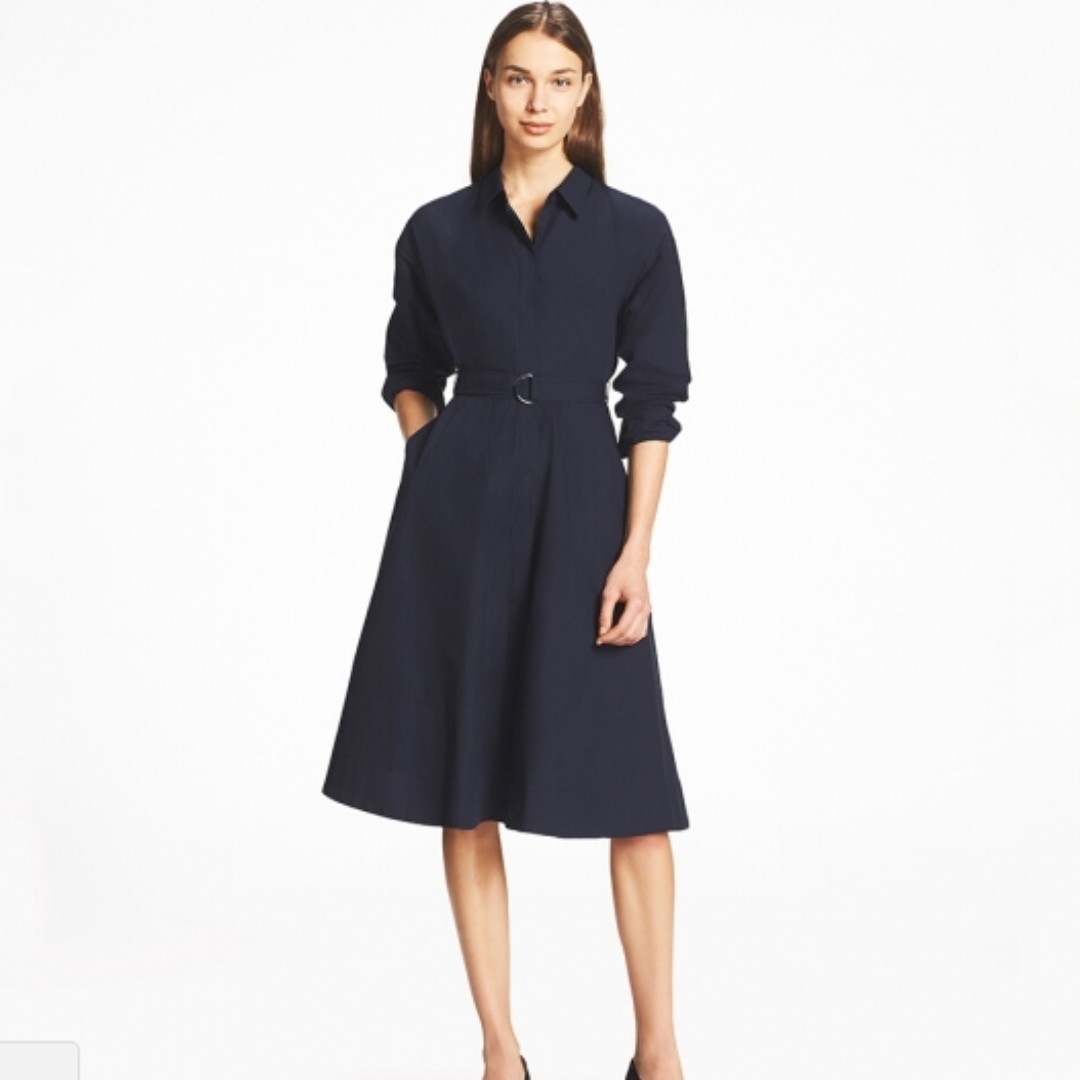 Cotton long shirt dress Clearance