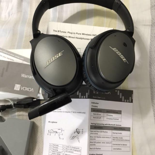 Bose QC25 Btunes Soundbar