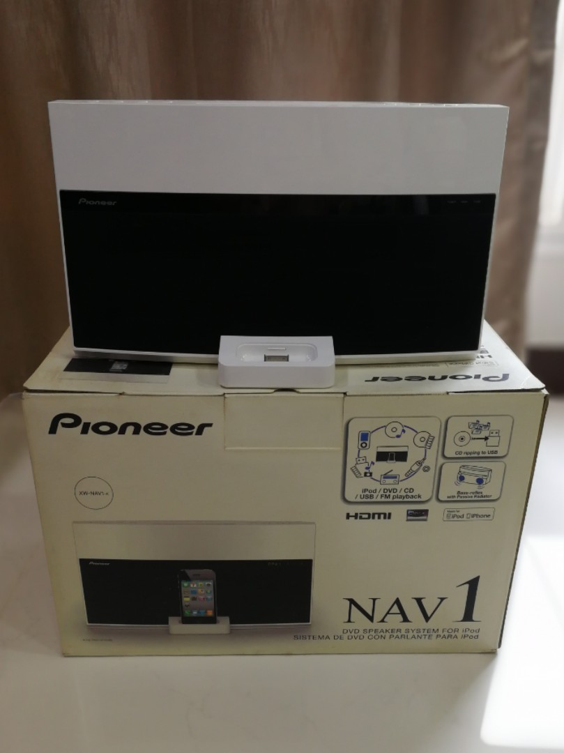 pioneer dvd speaker system for ipod