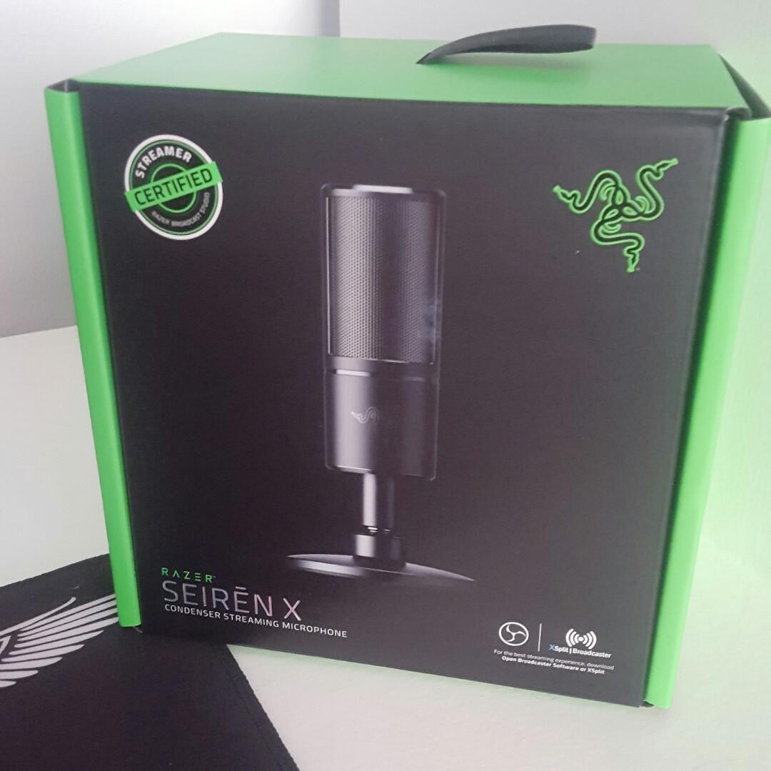 Brand New Sealed Razer Seiren X Mic Electronics Audio On Carousell