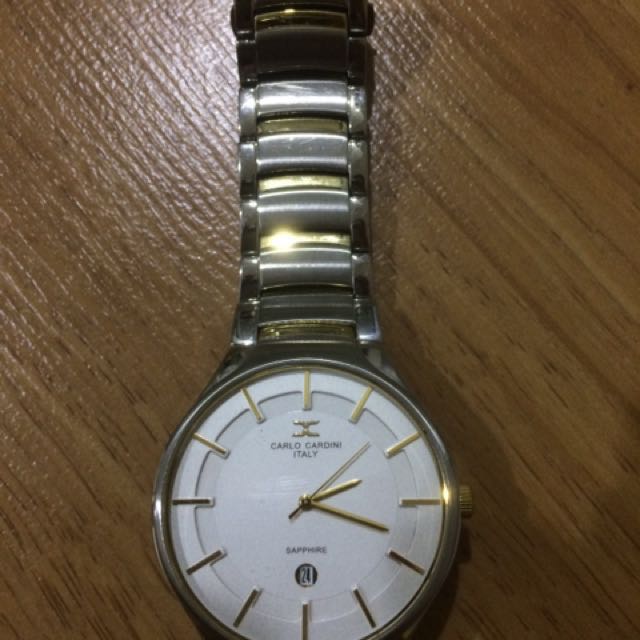 Vintage Carlo Cardini 18K Gold Watch, Men's Fashion, Watches & Accessories,  Watches on Carousell