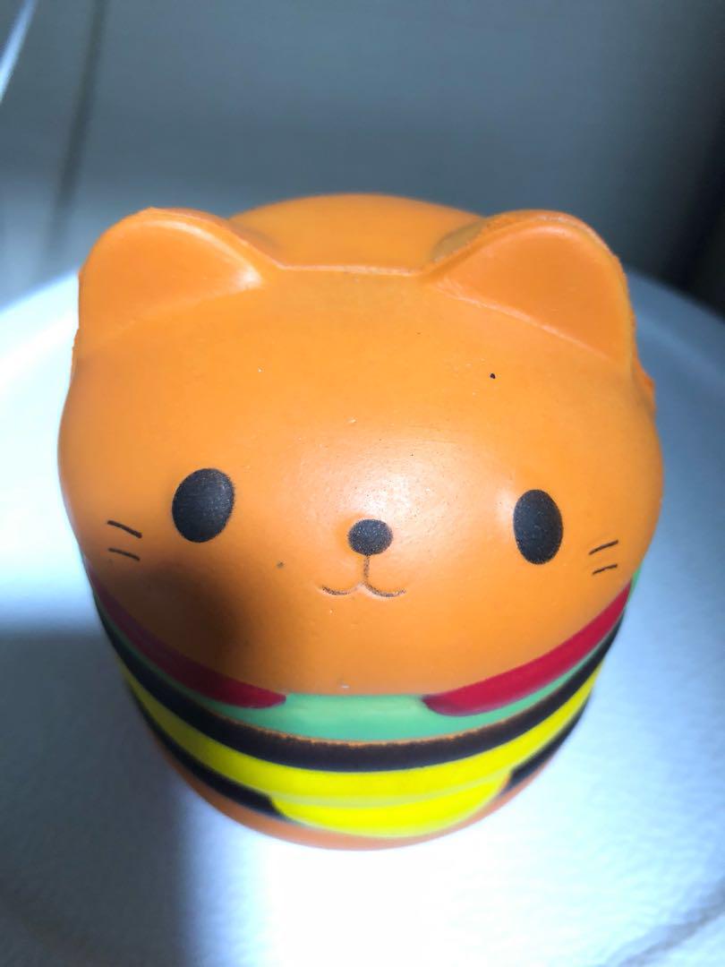 Burger cat squishy discount
