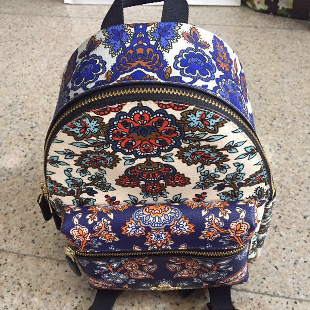 Coach floral mini backpack outlet