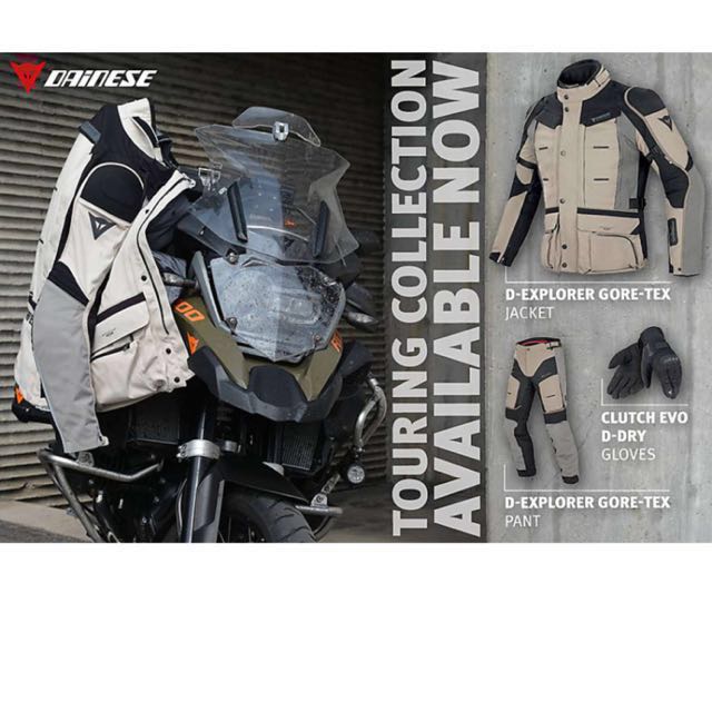 Dainese D Explorer Jacket and Pants Motorcycles Motorcycle