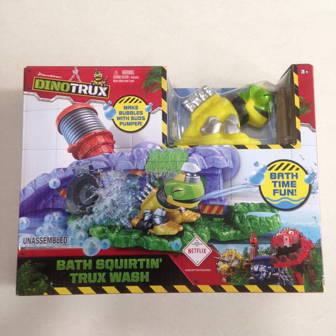 Dinotrux bath sale toys