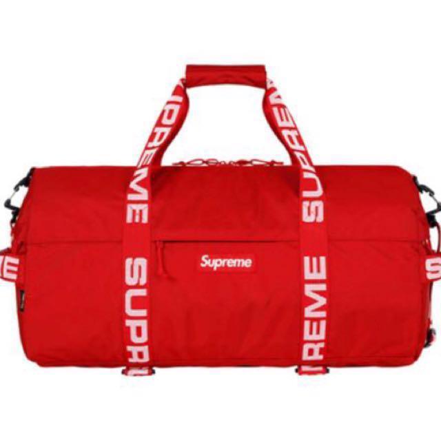 Red supreme bag outlet
