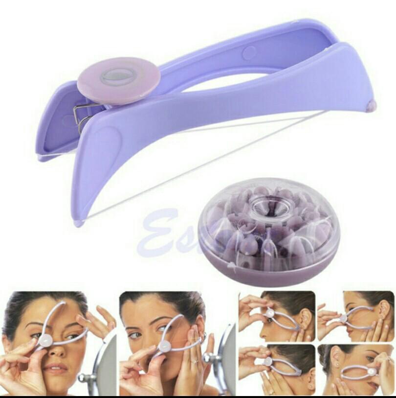 Face threading tool (Category: Face Care) located in Singapore. Submitted by jmetjm (Listing ID 174549662, Image 1). Description: Used for facial hair (eyebrows, upper lip) threading Easy to use.