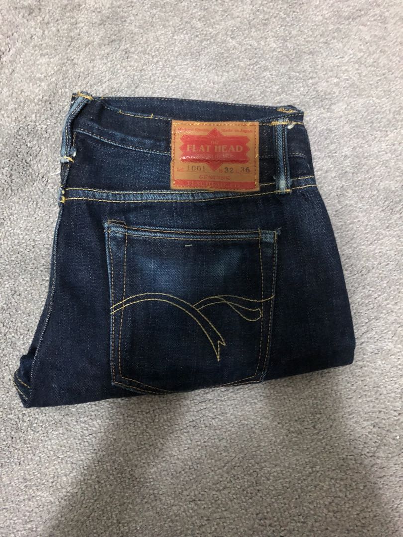 the flat head jeans