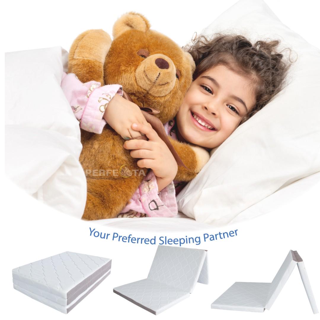 Foldable Mattress Premium Knitted 3 Fold Mattress