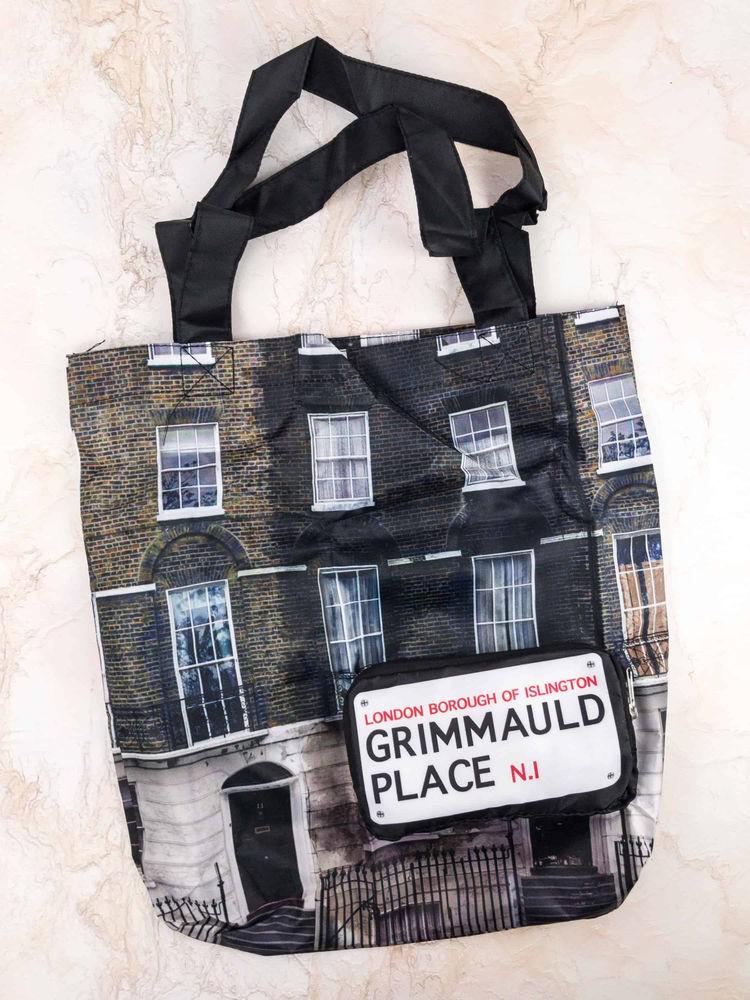 HARRY POTTER GRIMMAULD PLACE COLLAPSIBLE TOTE BAG 