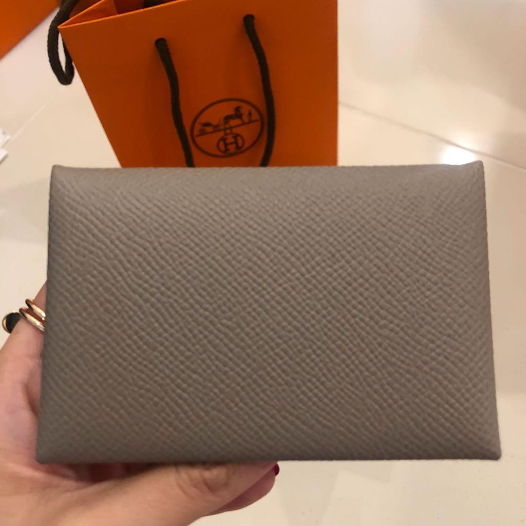Brand new Hermes Card Holder, Luxury, Bags & Wallets on Carousell