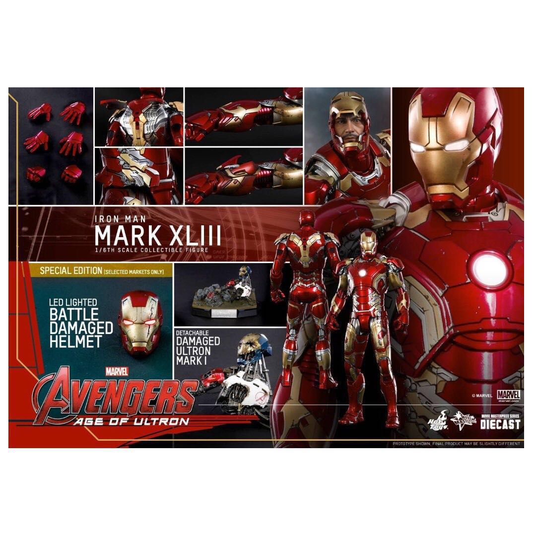 hot toys mark 43 special edition