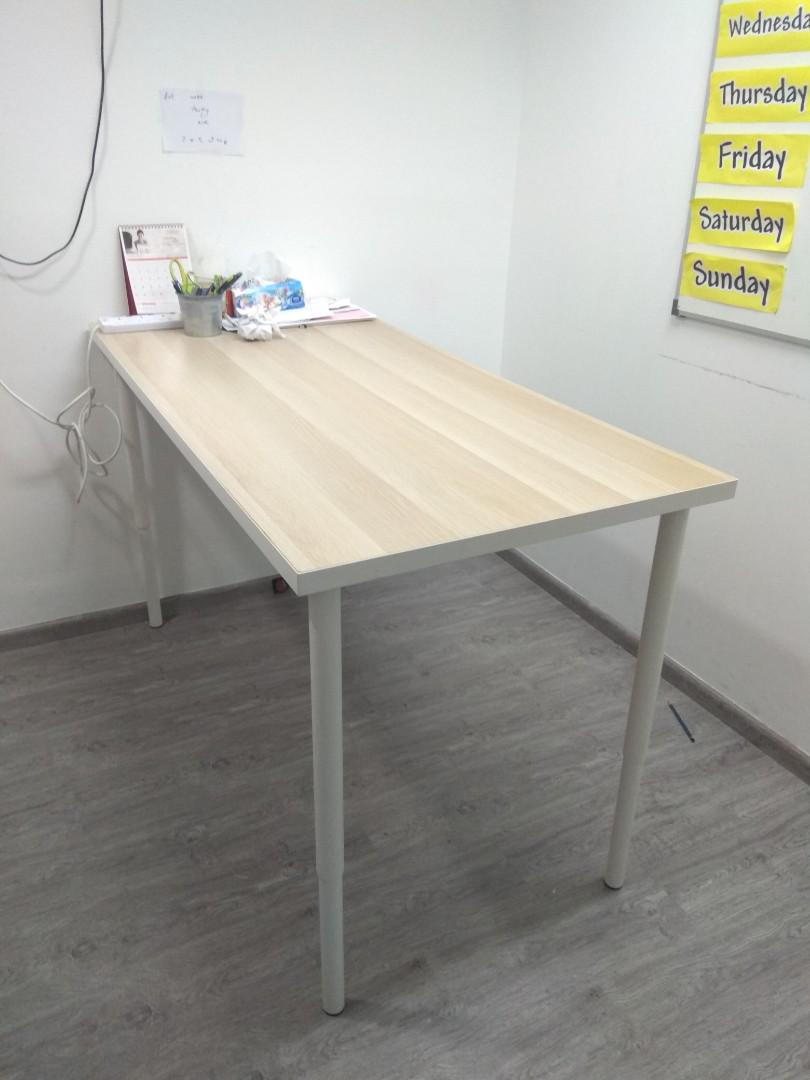 IKEA Table with height adjustment, Furniture & Home Living, Furniture