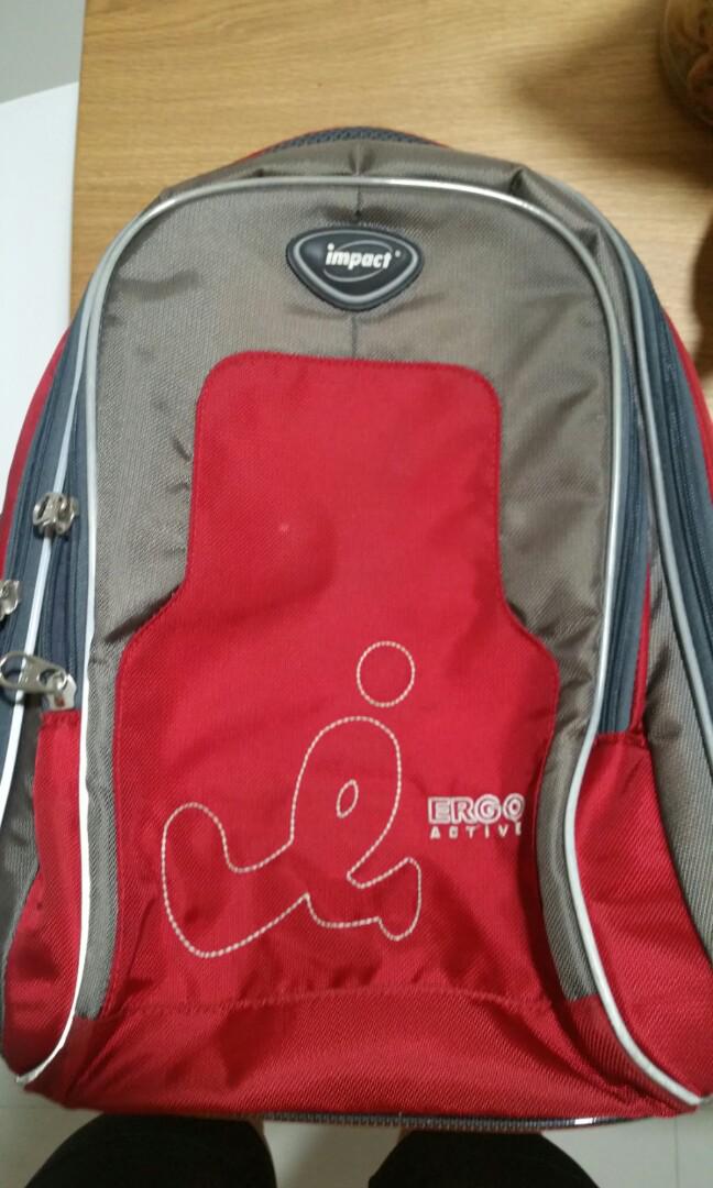 Impact ergo school bag hotsell