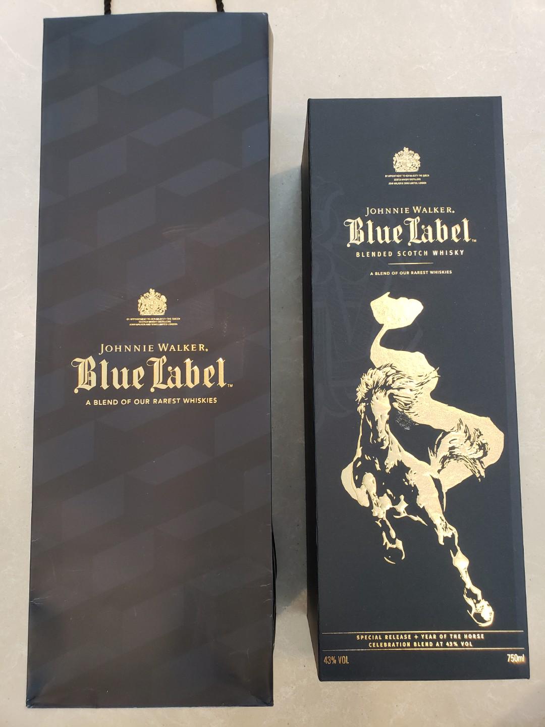 Johnnie Walker Blue Label SPECIAL EDITION LIMITED RELEASE + YEAR OF ...