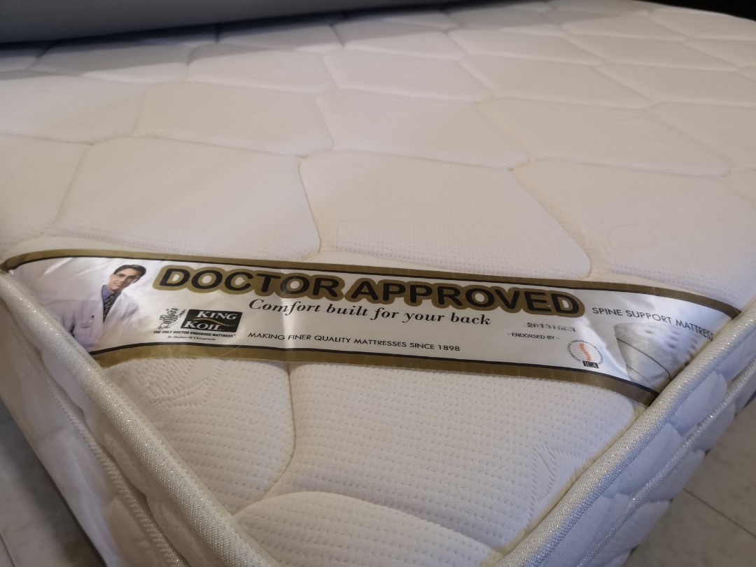 KING KOIL Latex Comfort Mattress Only, Furniture & Home Living