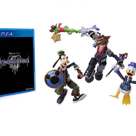 Kingdom Hearts 3 Set Of Bring Arts Figure Collectors Edition Sora Donald Goofy Toy Story Figures Hobbies Toys Toys Games On Carousell
