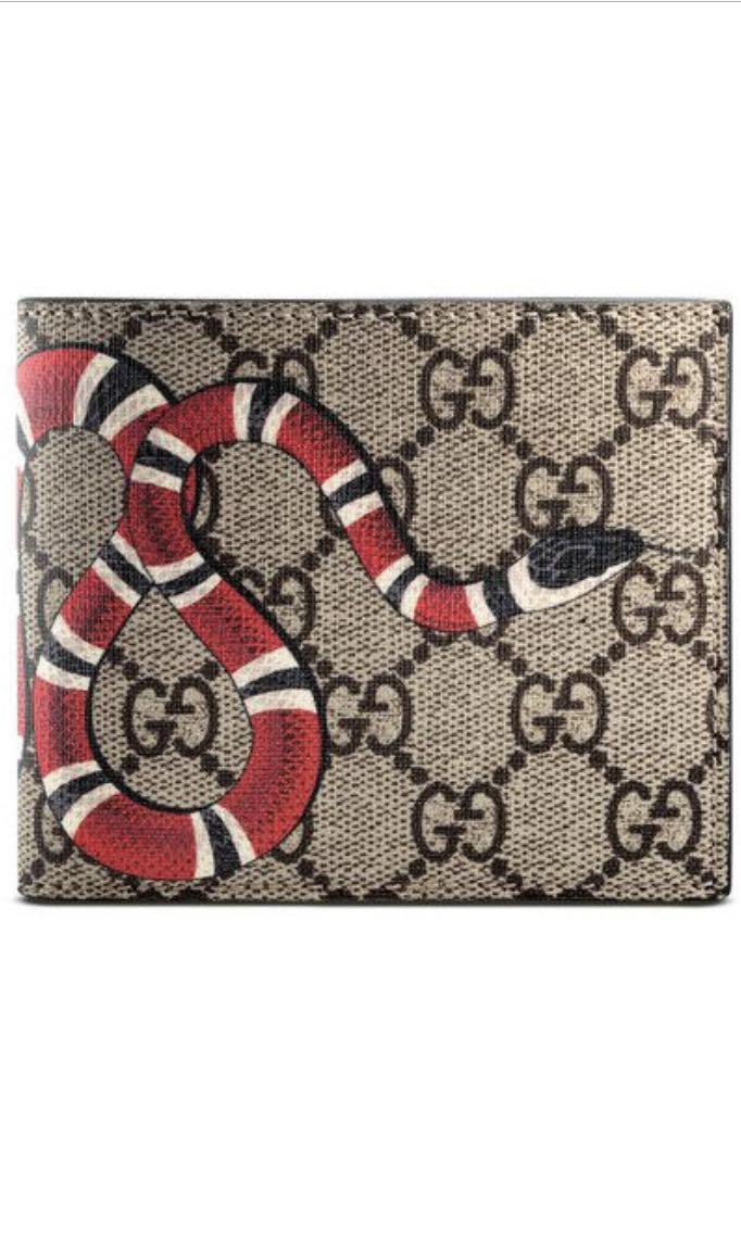 kingsnake print gg supreme wallet price