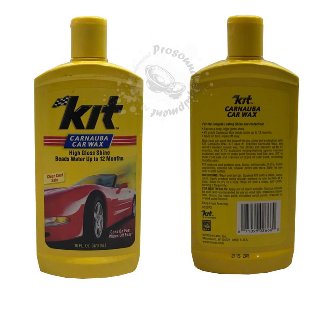 KIT CARNAUBA CAR WAX