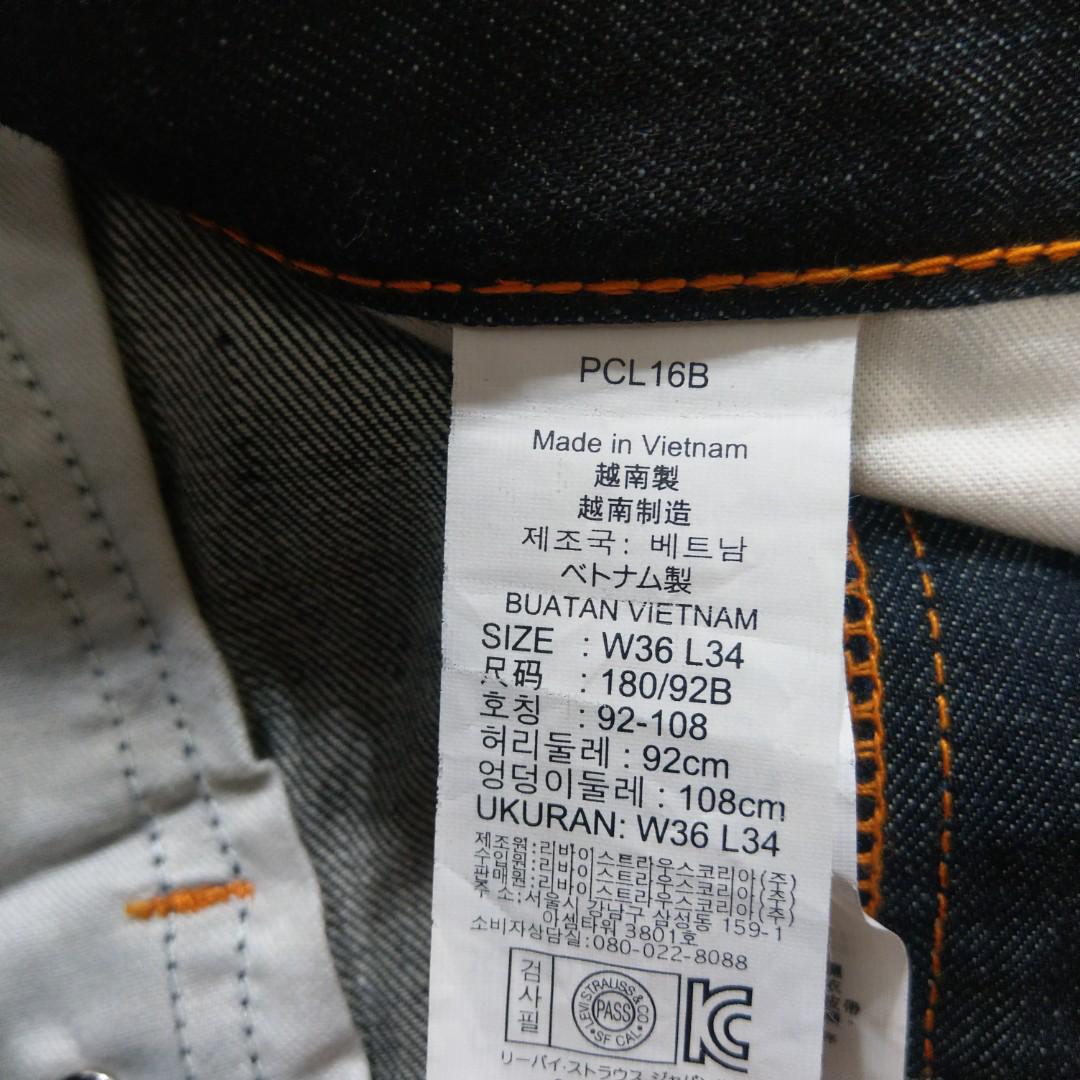 levis 504 w36 l34