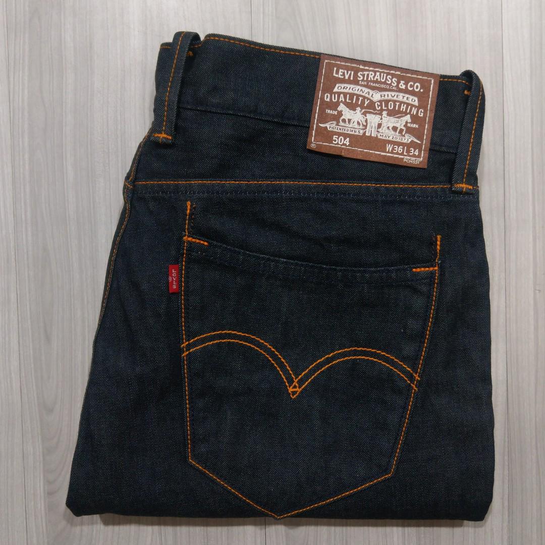 levis 504 w36 l34