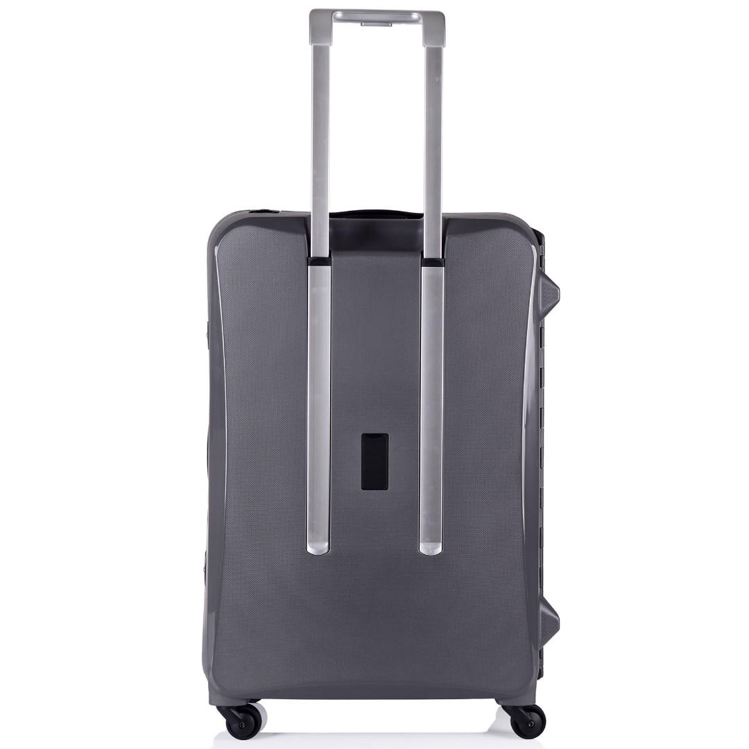 BNWT LOJEL OCTA large hardside spinner upright suitcase, dark gray