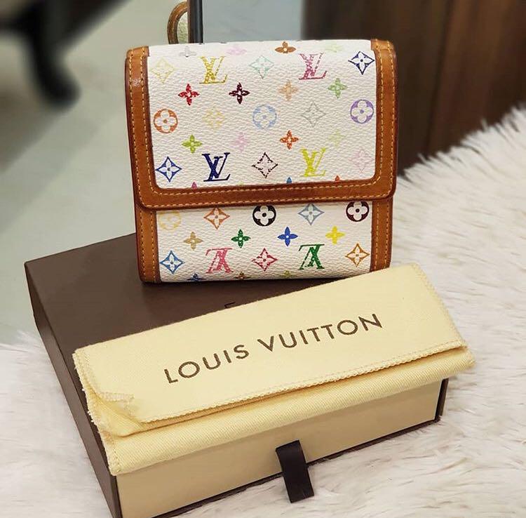 LV Multicolor Wallet, Luxury, Bags & Wallets on Carousell