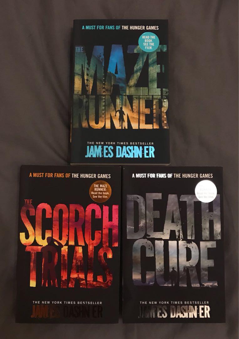 Maze Runner Book Box Set on Carousell