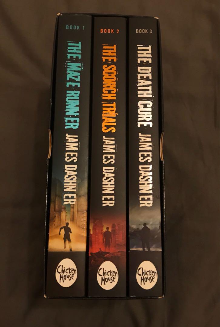 Maze Runner Book Box Set on Carousell