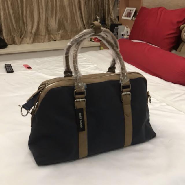 Men s Hold all bag tote River Island Luxury Bags Wallets on