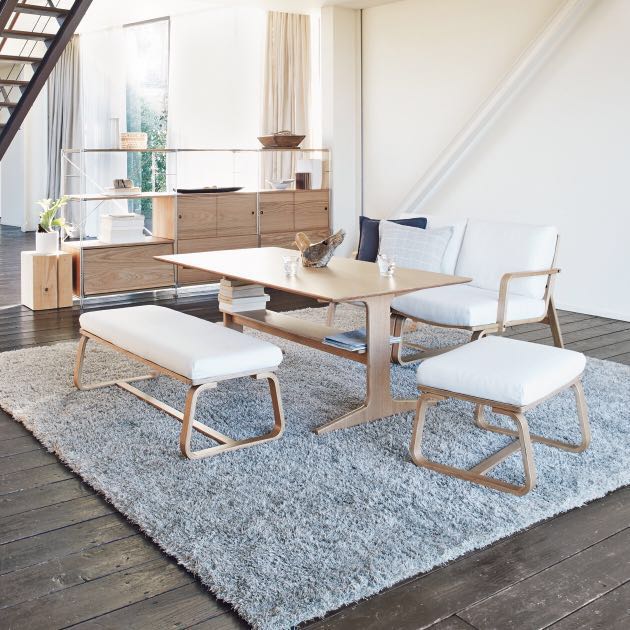Muji Oak Wood Living Dining Table Home Furniture On Muji Oak Wood Living Dining Table Home Furniture On Carousell