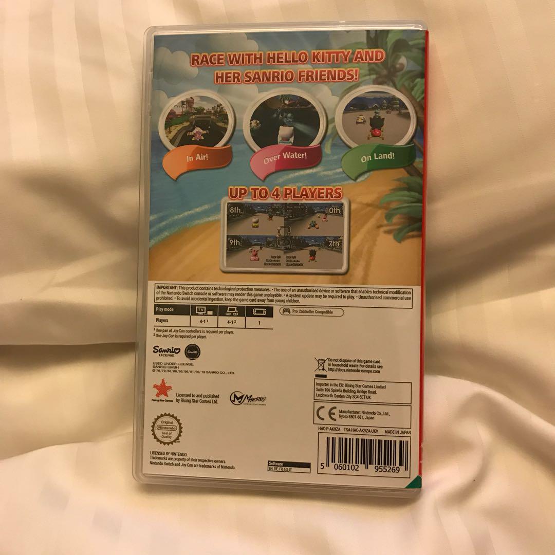 (negotiable) Hello Kitty Kruisers with Sanrio Friends Nintendo Switch