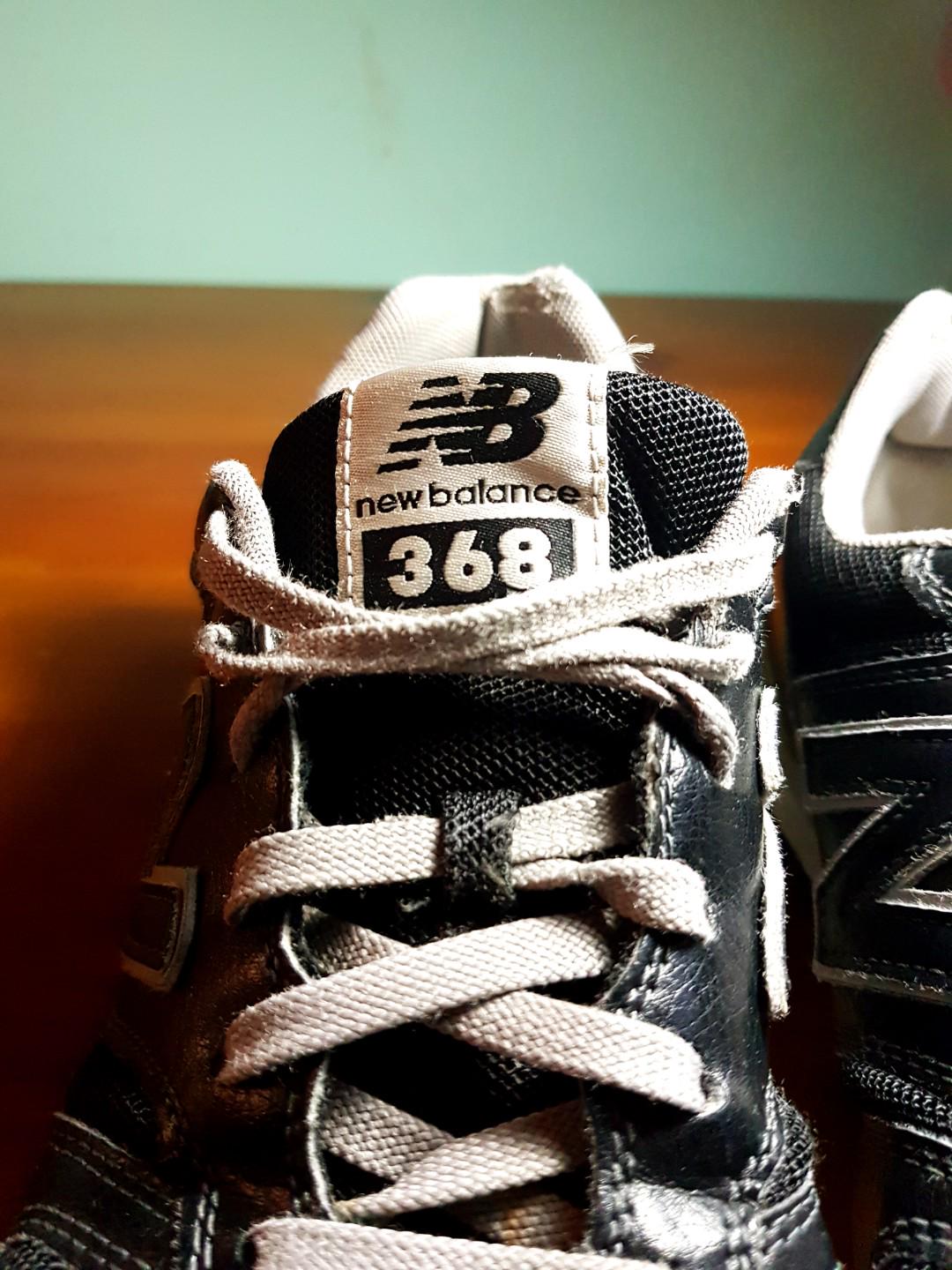 New balance 368 black hot sale