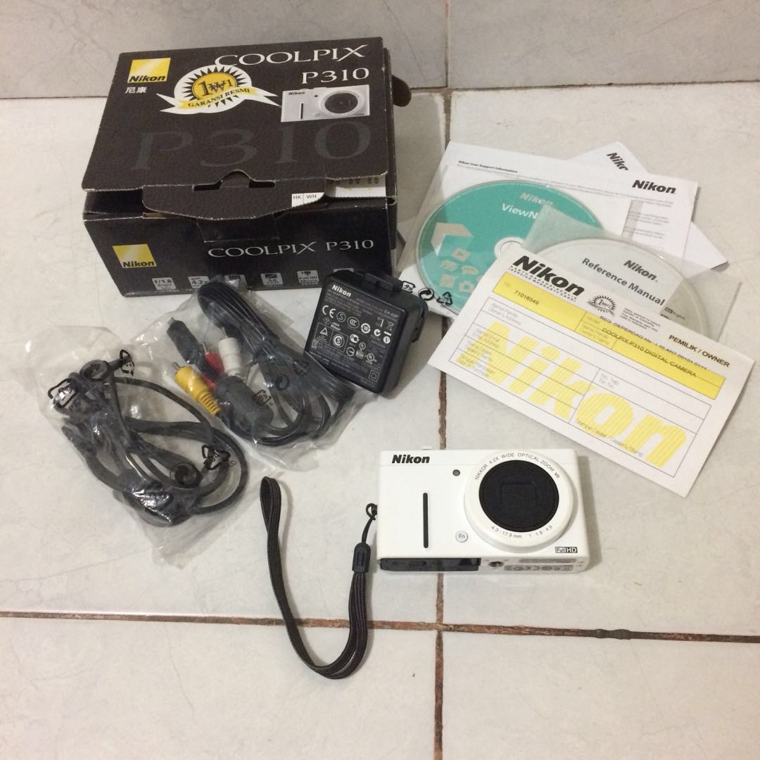 Nikon Coolpix P310 White, Elektronik, Lainnya di Carousell