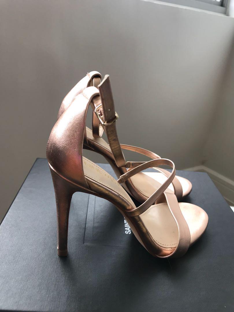 Nine west rose gold heels online