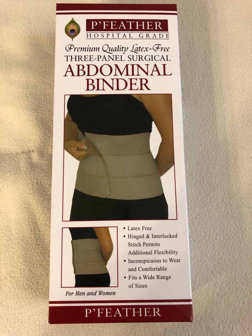 P feather abdominal binder Size M for Cesarean Section Babies Kids Maternity Care on Carousell