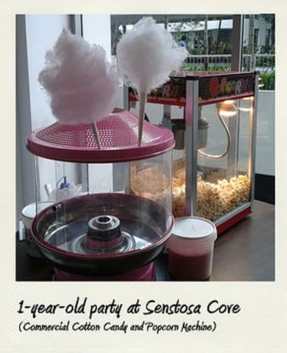Halal Commercial Popcorn And Cotton Candy Floss Machine Rental Everything Else On Carousell